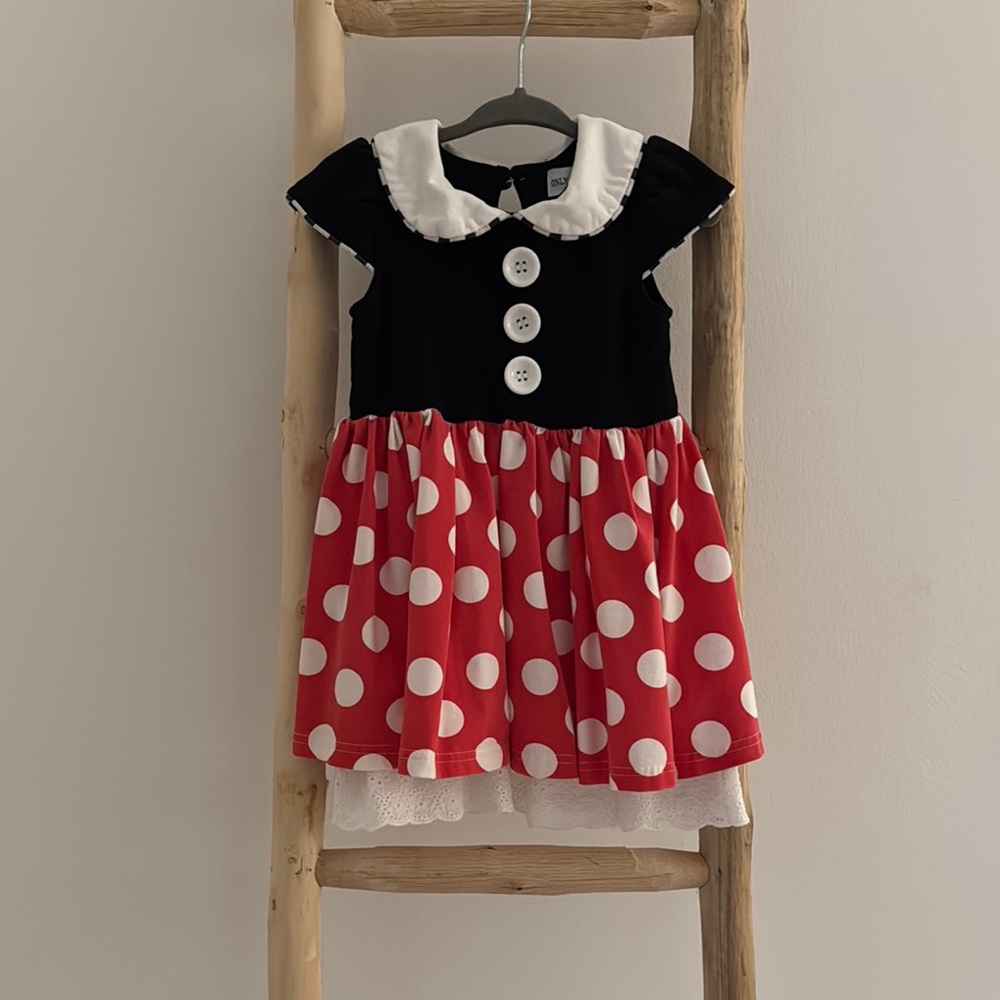 Minnie Mouse Adorable Polka Dot Dress for Kids